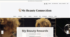 Desktop Screenshot of mybeautyconnection.com